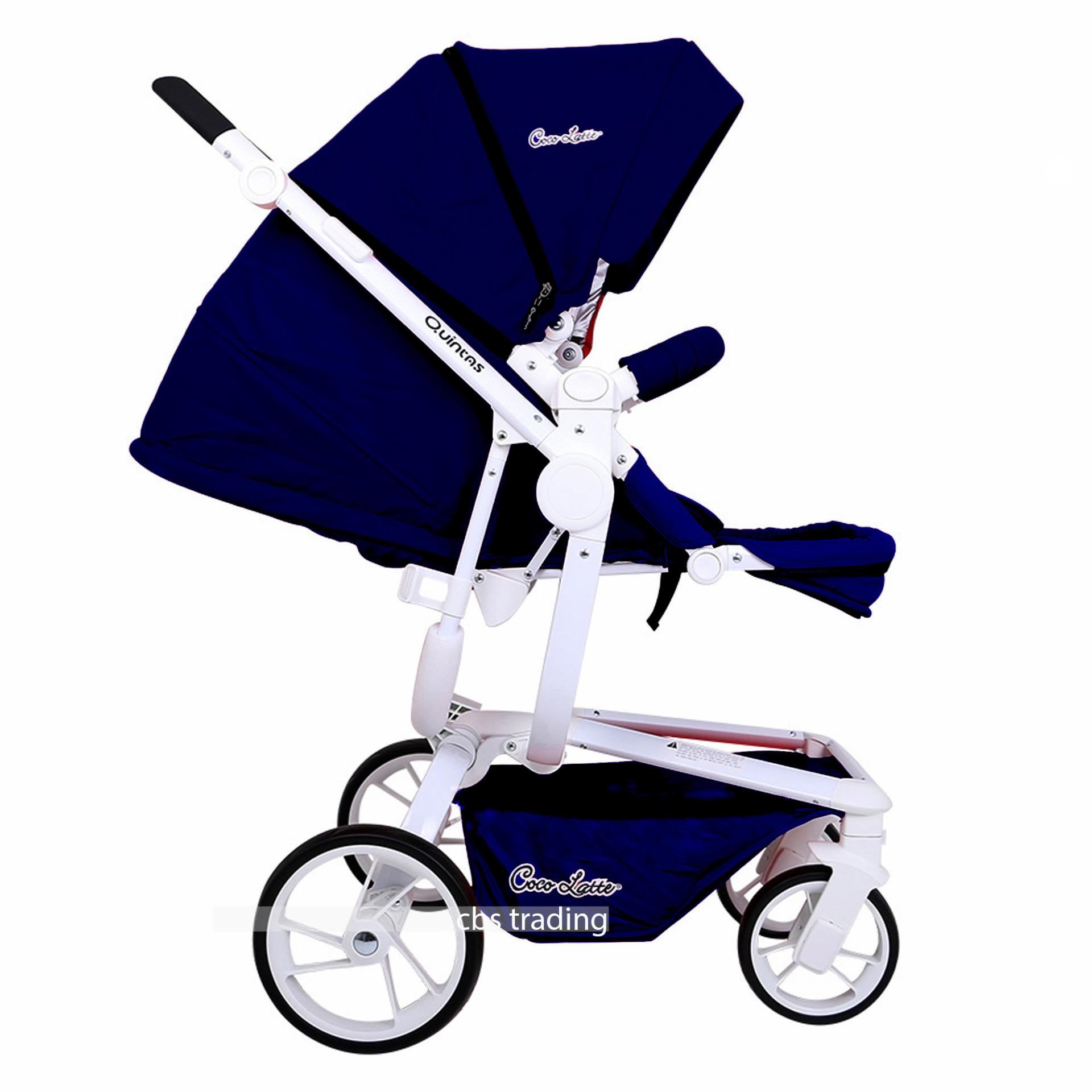 Cocolatte Stroller Quintas CL N121 - Kereta Dorong Bayi - Biru