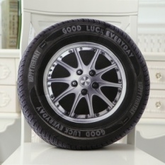 Keren Creative Realistis 3D Mobil Tire Roda dan Bantal Mewah Anak Laki-laki Mainan Mobil Rumah Bantal-Internasional