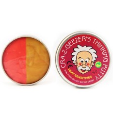 Kreatif Anak-anak Teka-teki Sensitif Suhu Discoloring Nonmagnetik Plasticene Silikon Elastis Lumpur Mengurangi Tekanan Colour: Merah dan Kuning, orang Tua Keberuntungan-G-Internasional