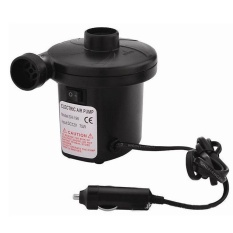 CS 12V/4800Pa Ac Car Electric Air Pump For Camping Airbed Boattoyinflator Black
