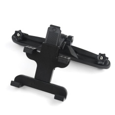 CS Car Seat Pillow Mount Holder Bracket For Tablet Pc/Cellphone - Black - intl