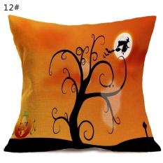 CS Halloween Pola Mobil Bantal Di Sofa Pillow Case Cover-Intl