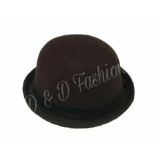 D & D Fashion Topi Bowler Fedora Caplin Anak Unisex