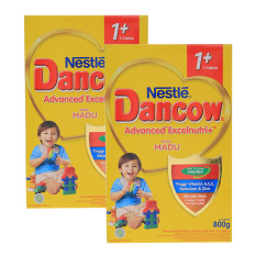 DANCOW ADVANCED EXCELNUTRI 1+ Madu Box 800g - Bundle Isi 2 Box