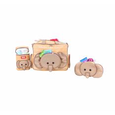 Dialogue Tas besar bayi + tempat botol susu double + tas cute series DGT 7119
