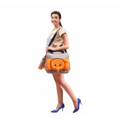 Dialogue Tas sedang bayi + tempat botol susu cute series DGT 7118