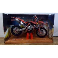 Diecast Miniatur Motor Trail KTM 250 SX-F 2012 Murvin Musquin