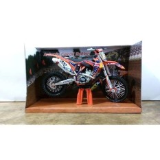 Diecast Miniatur Motor Trail KTM 350 SX-F Antonio Cairoli 2013