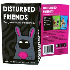Disturbed Friends-Lucu Card Game Party Orang Dewasa Family Home Mainkan-Intl