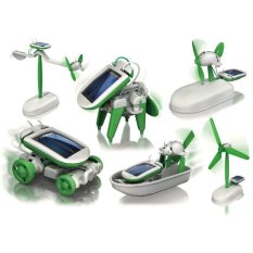 DIY Solar Robot 6 in 1 Mainan Edukatif Tenaga Surya