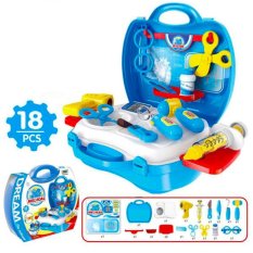 Dream Medical Mainan Koper Peran Dokter- Dokteran / Mainan Dokter Set Mainan Edukasi Anak - 18 Item