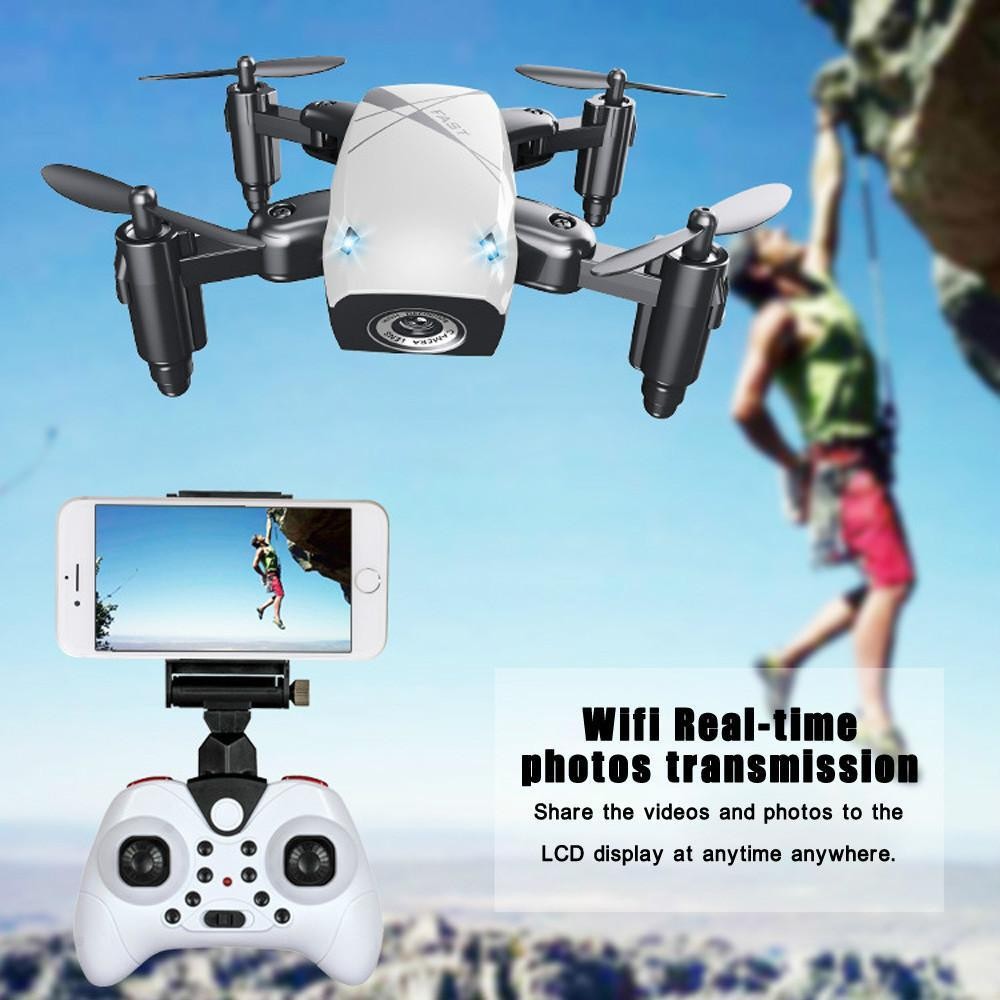 Drone Kamera S9HW Mini RC Foldable Drones Altitude Hold RC Quadcopter WiFi FPV Pocket Dron VS CX10W Drone Kamera S9HW Mini RC Foldable Drones Altitude Hold RC Quadcopter WiFi FPV Pocket Dron VS CX10W