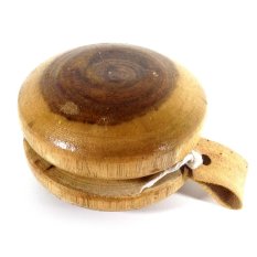 Eigia Mainan Yoyo Kayu Mainan Anak Remaja Dewasa Jadul Hobi Hobby Yo-yo Kids Toy String Baearing Classic Wood Wooden Klasik Jaman Dulu Tradisional Penghilang Stres Yo yo Membangkitkan Kenangan Games Sport Edukatif - Coklat