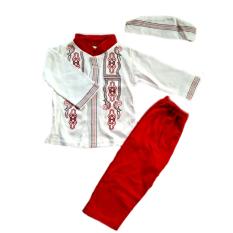 EL - Baju Koko Bayi Bordir New / Baju Setelan Muslim Bayi dan Anak - Baju Anak Murah Setelan Koko Murah Koko Bayi Koko Murah