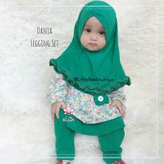 eLBi - Dania Legging Set Baju Muslim Anak Balita by Little Bee Boutique