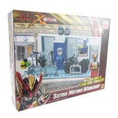 Emco Bima-X Brix Medium Scenery Set - Motors Workshop Set