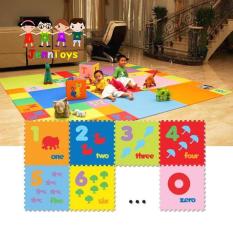 EVAMAT - ANGKA GAMBAR / MATRAS / TIKAR / KARPET / PUZZLE ALAS LANTAI - DLRGTV