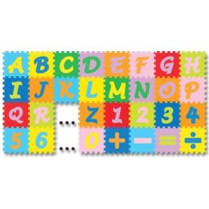 Evamat Puzzle Abjad Angka Mini By Tomindo