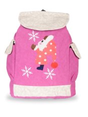 Farrel Cute Snow Girl Backpack - Pink