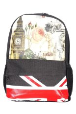 Farrel Unisex UK Flag Union Jason Backpack - Black