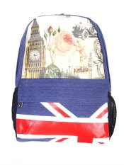 Farrel Unisex UK Flag Union Jason Backpack - Blue