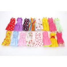 Fashion Party Dress Princess Gown Clothes Outfit for 11in Barbie Doll (Style Random) - intl