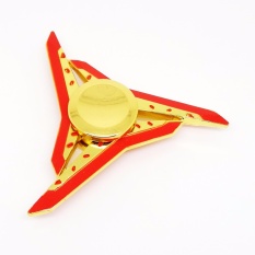 Fidget Spinner Genji Naruto Sasuke Ninja Kunai Zed Shuriken Metal Hand Finger Toys for Focus Anxiety & Stress Relief EDC Tri-Spinner - Mainan Jari Tangan Besi Putar untuk Fokus Penghilang Stres & Kegelisahan Spiner