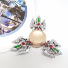 Fidget Spinner King of Glory Lance Spear Pike Javelin Halberd Trident Trisula Metal Hand Finger Toys for Focus Anxiety & Stress Relief EDC Tri-Spinner - Mainan Jari Tangan Besi Putar untuk Fokus Penghilang Stres & Kegelisahan Spiner