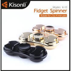 Fidget Spinner Metalic Mainan HandSpinner Toys Clone with Box/Mainan Spinner Tangan Penghilang Kebiasan Buruk - Random Colour - 1 Pcs