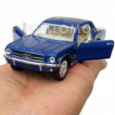 Ford Mustang 1964 Diecast Miniatur Mobil Mobilan Klasik Antik Kado Mainan Anak Cowok Laki Kinsmart Tomtomo