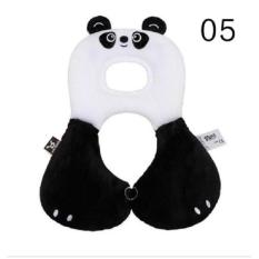 Freeshop Bantal Leher Bayi Stroler Benbat Perlindungan Kepala Bayi Bantal Sandaran Kepala Leher Bayi Panda S335 - Black