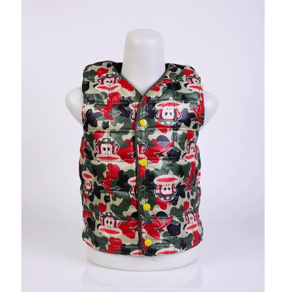 Harga preferensial Freeshop Jaket Rompi Bubble Anak Monkey Sleveless F986 - Hijau beli sekarang - Hanya