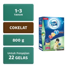 Frisian Flag Jelajah 1-3 Susu Pertumbuhan - Cokelat - 800 gr