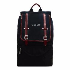 Gabag Calmo Black- Stylish Cooler Bag Tas Simpan Asi - Free 2 Ice Gel