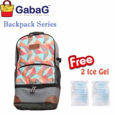 GabaG Cooler Bag Backpack Series Radja Bima - Free 2 Ice Gel