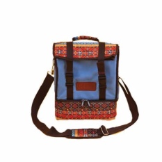 GABAG COOLER BAG/ TAS PENDINGIN ASI IBU MENYUSUI - TENUN BIRU