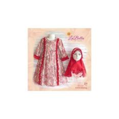 Gamis Anak La Bella REG102-PE Red