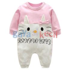 Gaya Si Kecil Jumper Romper Jumpsuit Baju Bayi Impor hello kitty cewek Lucu