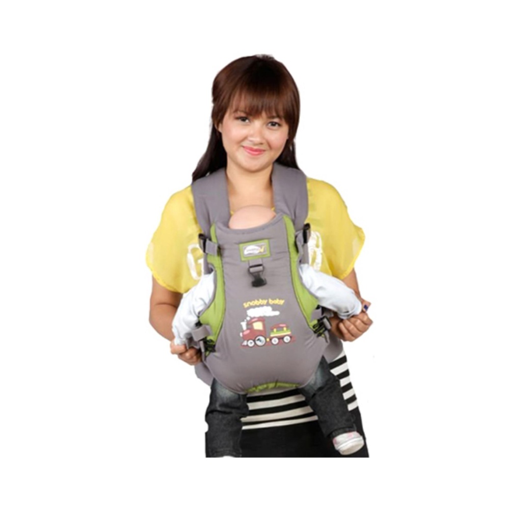 Gendongan Bayi Snobby Ransel dan Tas Dwi Fungsi Amazing Gray TPG 4901