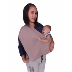 GEOS BianS - Banyak posisi - Gendongan kaos Bayi – Warna polos 05- Size L