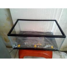 Gex Aquarium Reptile Size L Pendek + Tutup - B655A9 - Original Asli