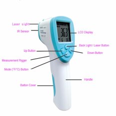Goddeos Termometer Bayi Digital Thermometer Baby Infrared - Biru
