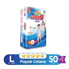Goo.N Excelent Soft Premium Pants Super Jumbo L isi 50+6 (Bonus pack)