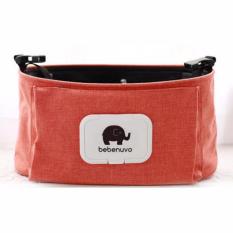 GX Trolley Bag Baby Carriage Tas Bekas Storage Bag Multi-fungsional Kapasitas Besar untuk Ibu-Internasional