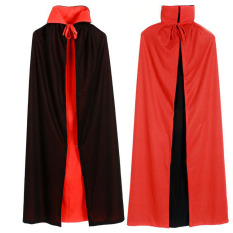 Halloween Yang Berpakaian Jubah Vampir 140 Cm Merah Hitam Kostum For Orang Dewasa-Internasional