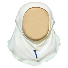 Hanaroo Hijab Bayi & Anak Polos Bahan Jersey - BA-02 - White
