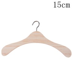 Buatan Tangan Semua Pakaian Boneka Hanger Wood Furniture Gantungan Baju Model Mainan Gifts 15 Cm-Internasional