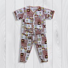 Hayami Baju Piyama Bayi Sapi Buncit Coklat
