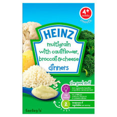 Heinz Baby Dinners Multigrain with Cauliflower & Brocolli Cheese Cereal 125gr - 4m+