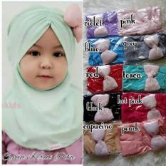 HIJAB ANAK SYIRIA PITA KERUT / JILBAB ANAK